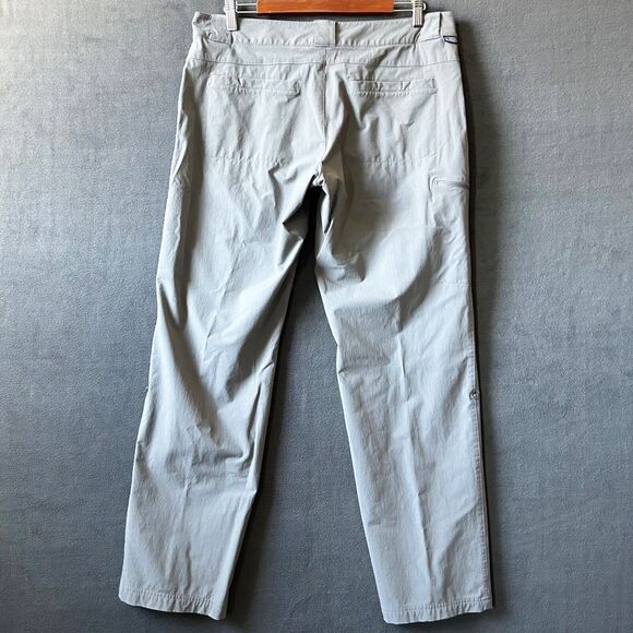 Eastern Mountain Sports Grey Hiking Pants Convertible Roll Up-Women's Size 12 R - Picture 5 of 15